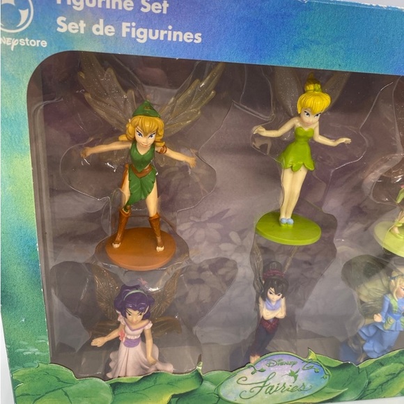 Disney Fairies Figurine Set Tinker Bell and Pixie Hollow Fairy Friends Rare - Picture 5 of 11